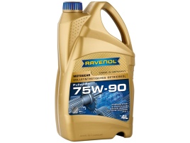 Трансмиссионное масло RAVENOL Motogear SAE 75W-90 GL-4 (4л)
