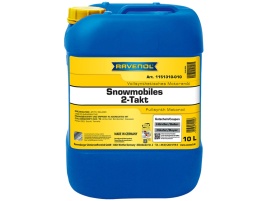Масло для 2-Такт снегоходов RAVENOL Snowmobiles Fullsynth. 2-Takt (10л)