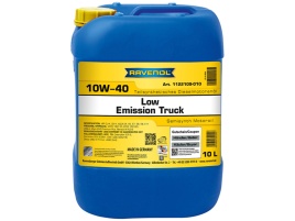 Моторное масло RAVENOL Low Emission Truck SAE 10W-40 (10л)