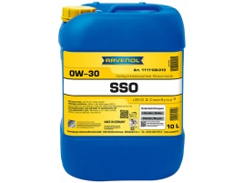Моторное масло RAVENOL SSO SAE 0W-30 (10л)