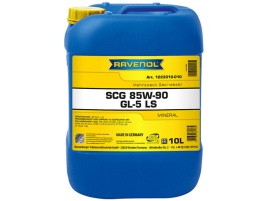 Трансмиссионное масло RAVENOL SCG Super Construction Gear 85W-90 GL-5 LS (10л)