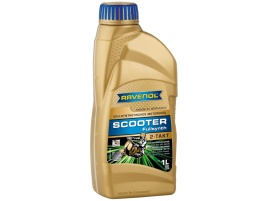 Моторное масло для 2-Такт скутеров RAVENOL Scooter 2-Takt Fullsynth (1л)