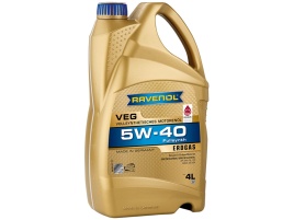 Моторное масло RAVENOL VEG SAE 5W-40 (4л)