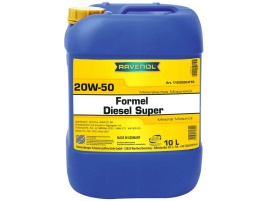 Моторное масло RAVENOL Formel Diesel Super SAE 20W-50 (10л)
