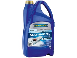 Моторное масло RAVENOL Marineoil Diesel SHPD SAE 15W-40 (4л)