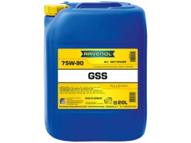 Трансмиссионное масло RAVENOL Gear Super Synth GSS SAE 75W-90 (20л)