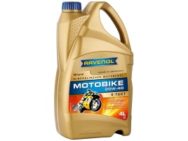 Моторное масло RAVENOL Motobike 4-T Mineral SAE 20W-40 (4л)