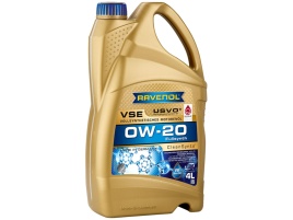 Моторное масло RAVENOL VSE SAE 0W-20 (4л)