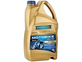 Моторное масло RAVENOL Motobike 4-T Ester SAE 5W-40 (4л)