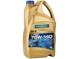 Трансмиссионное масло RAVENOL SLS SAE 75W-140 GL-5 + LS (4л)