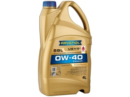 Моторное масло RAVENOL Super Synthetik Oel SSL SAE 0W-40 (4л)
