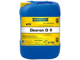 Трансмиссионное масло RAVENOL ATF Dexron DII (10л)
