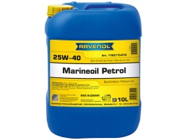 Моторное масло RAVENOL Marineoil PETROL SAE 25W-40 synthetic (10л)