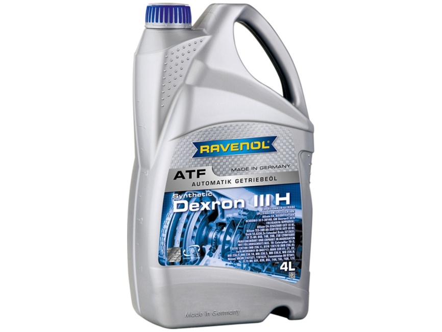 Трансмиссионное масло RAVENOL ATF Dexron III H (4л) фото 1