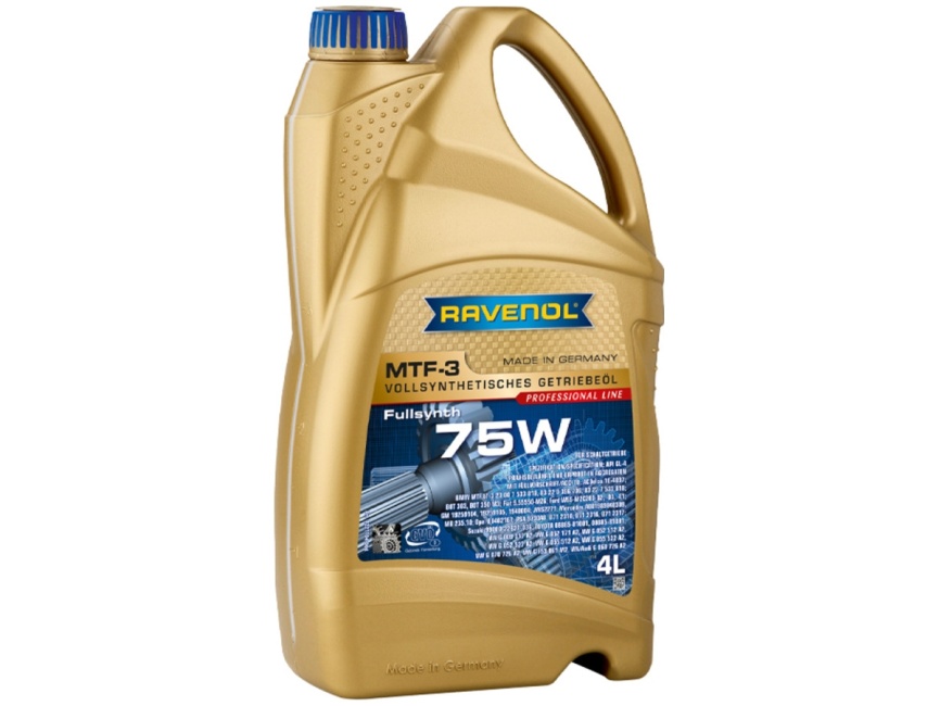 Трансмиссионное масло RAVENOL MTF-3 SAE 75W (4л) фото 1