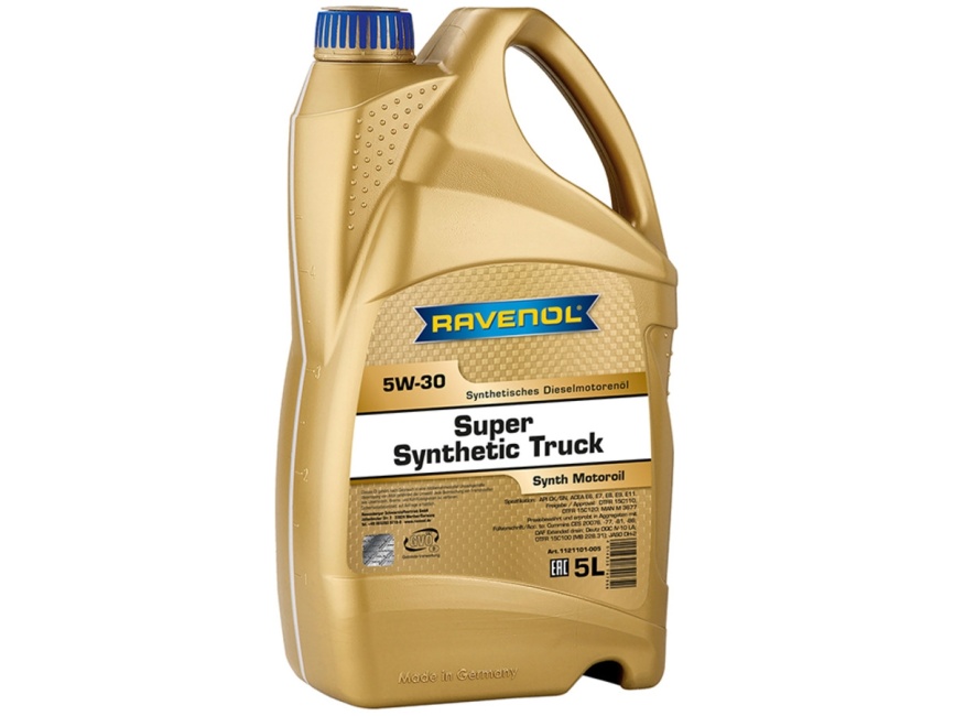Моторное масло RAVENOL Super Synthetic Truck SAE 5W-30 (5л) фото 1