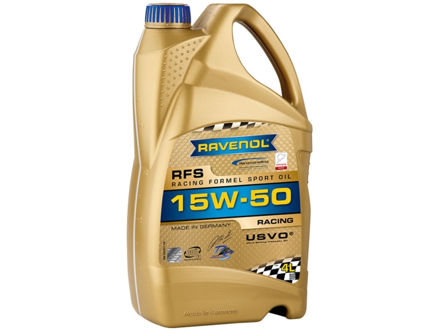 Моторное масло RAVENOL RFS SAE 15W-50 (4л) фото 1
