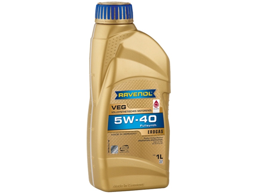 Моторное масло RAVENOL VEG SAE 5W-40 (1л) фото 1