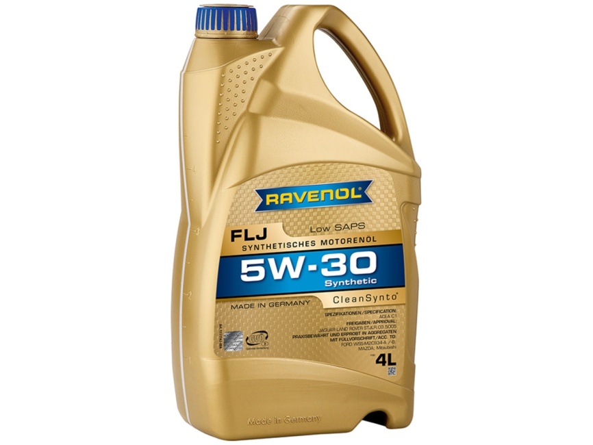 Моторное масло RAVENOL FLJ SAE 5W-30 (4л) фото 1