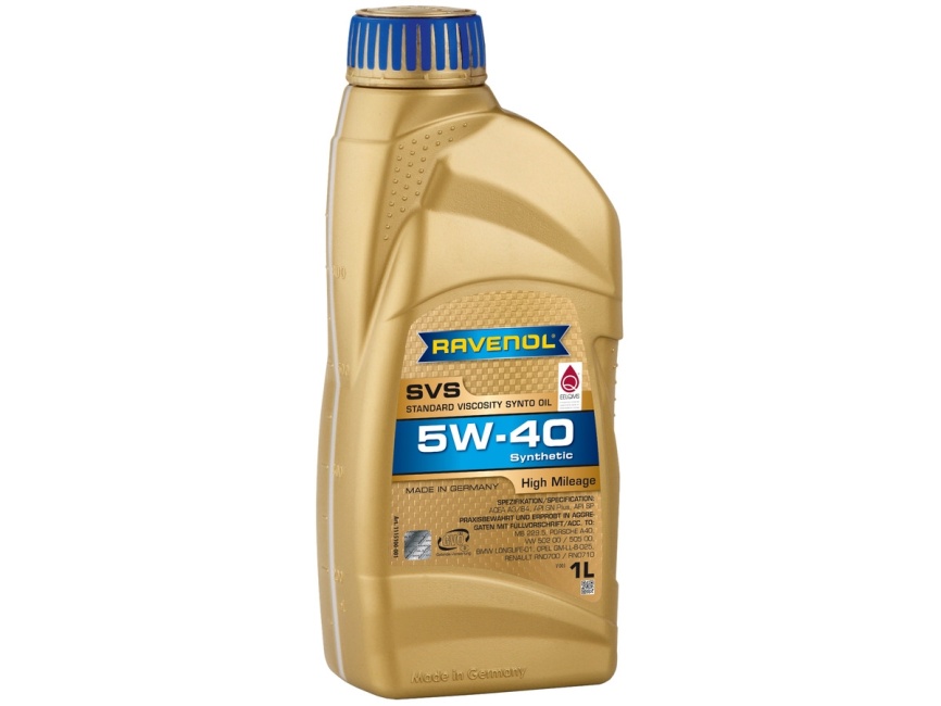 Моторное масло RAVENOL SVS Standard Viscosity Synto Oil SAE 5W-40 (1л) фото 1