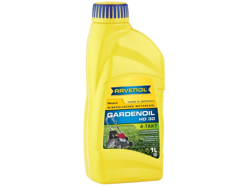 Моторное масло RAVENOL 4-Takt Gardenoil HD 30 (1л) фото 1