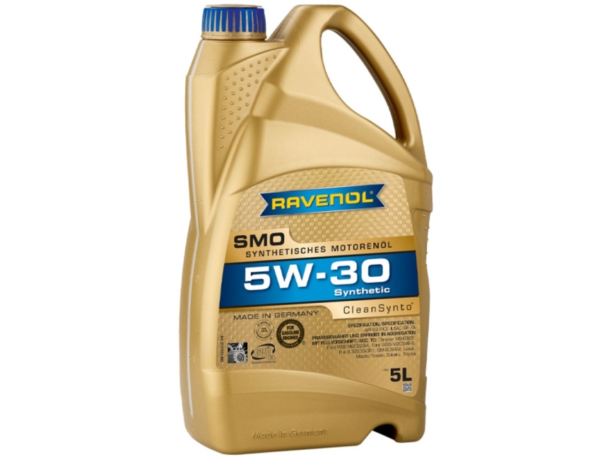 Моторное масло RAVENOL SMO SAE 5W-30 (5л) фото 1