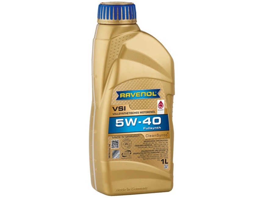 Моторное масло RAVENOL VSI SAE 5W-40 (1л) фото 1