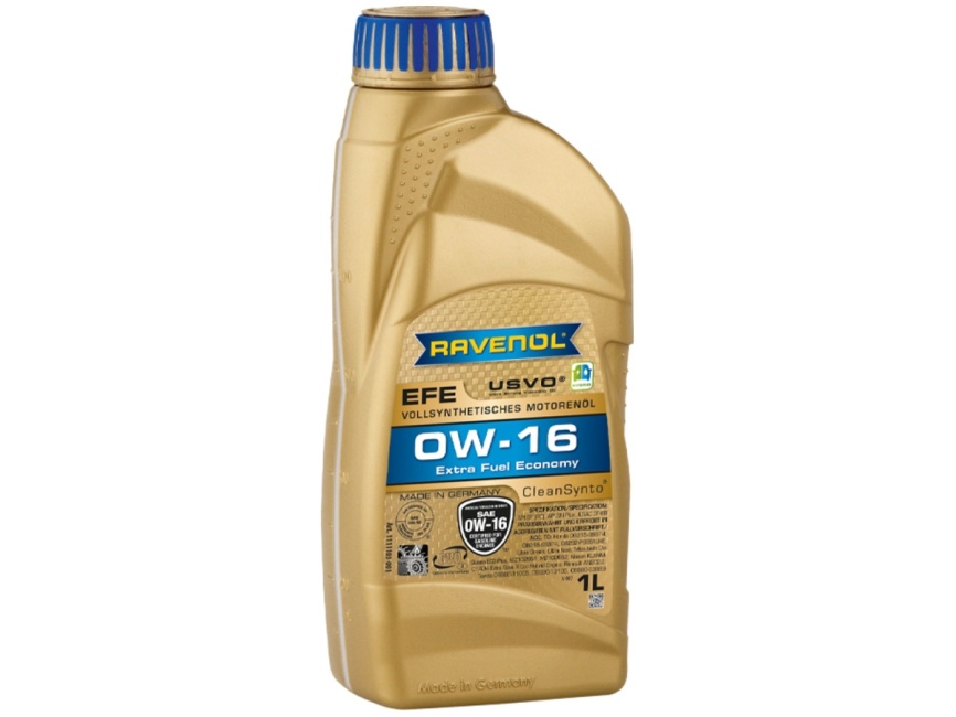 Моторное масло RAVENOL EFE Extra Fuel Economy SAE 0W-16 (1л) фото 1