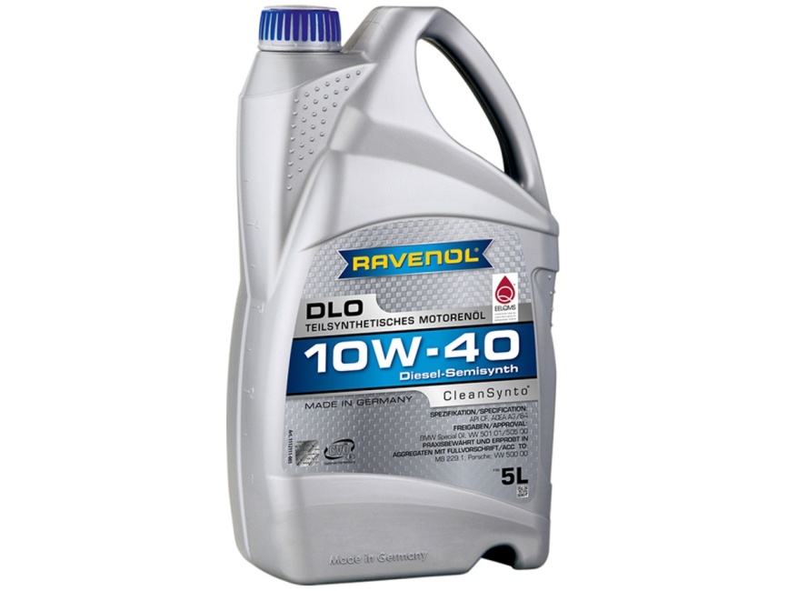 Моторное масло RAVENOL DLO SAE 10W-40 (5л) фото 1