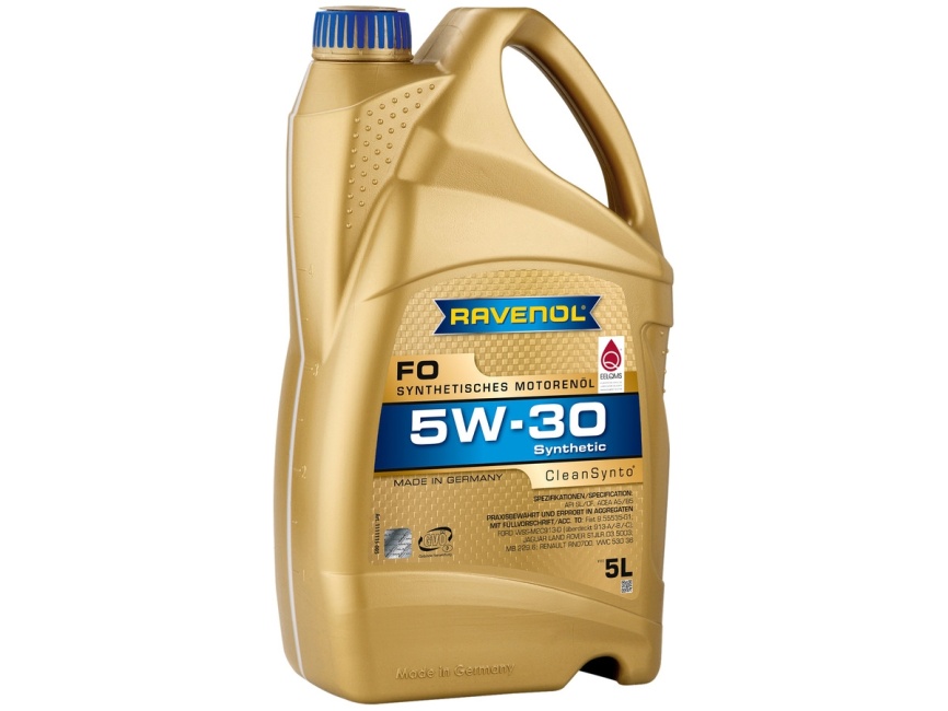 Моторное масло RAVENOL FO SAE 5W-30 (5л) фото 1