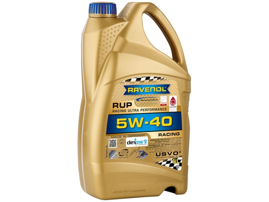 Моторное масло RAVENOL RUP Racing Ultra Performance SAE 5W-40 (5л) фото 1