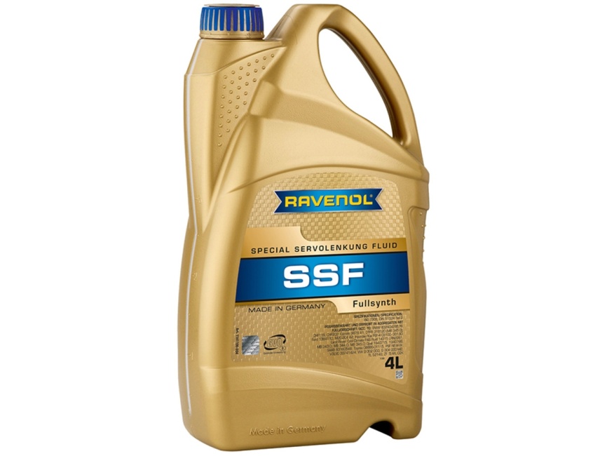 Жидкость для гидроусилителя RAVENOL SSF Spec. Servolenkung Fluid (4л) фото 1