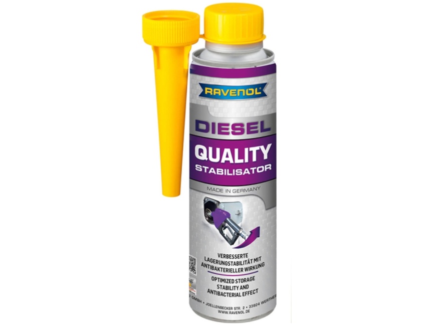 Присадка-стабилизатор дизельного топлива RAVENOL Diesel Quality Stabilisator (0,3 л) фото 1