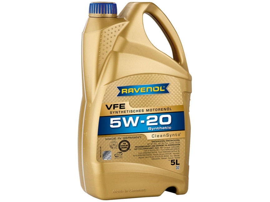 Моторное масло RAVENOL VFE SAE 5W-20 (5л) фото 1