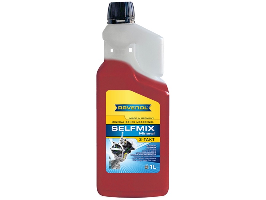 Моторное масло для 2-Такт RAVENOL Selfmix 2T с дозатором (1л) фото 1