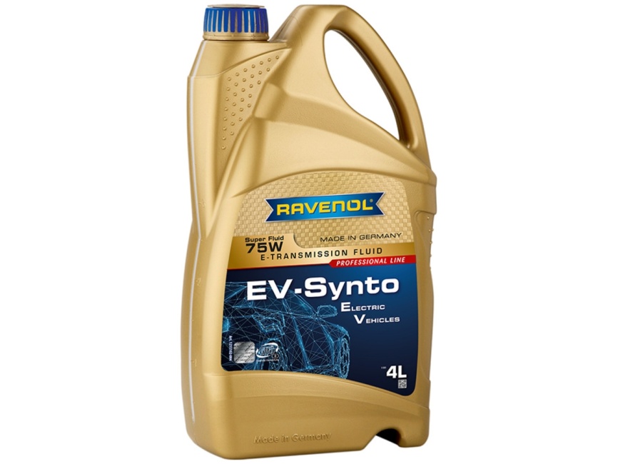 Трансмиссионное масло RAVENOL EV-Synto Super Fluid 75W E-TF (4л) фото 1
