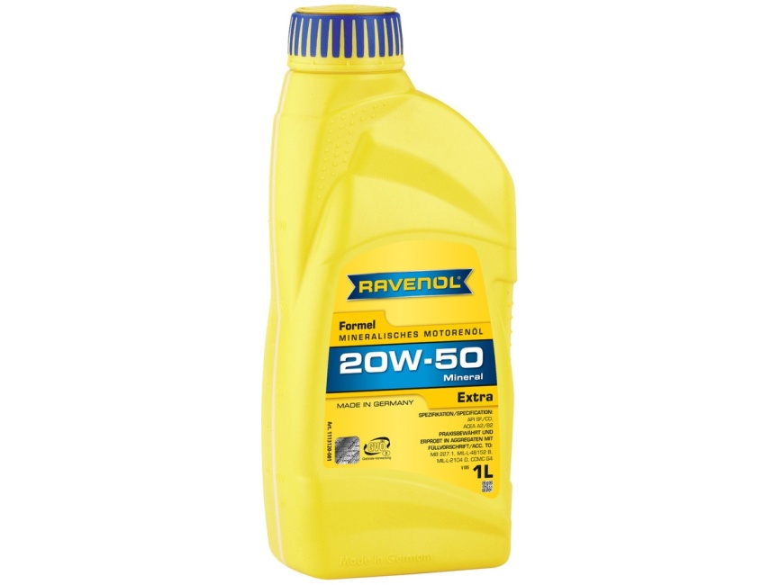 Моторное масло RAVENOL Formel Extra SAE 20W-50 (1л) фото 1