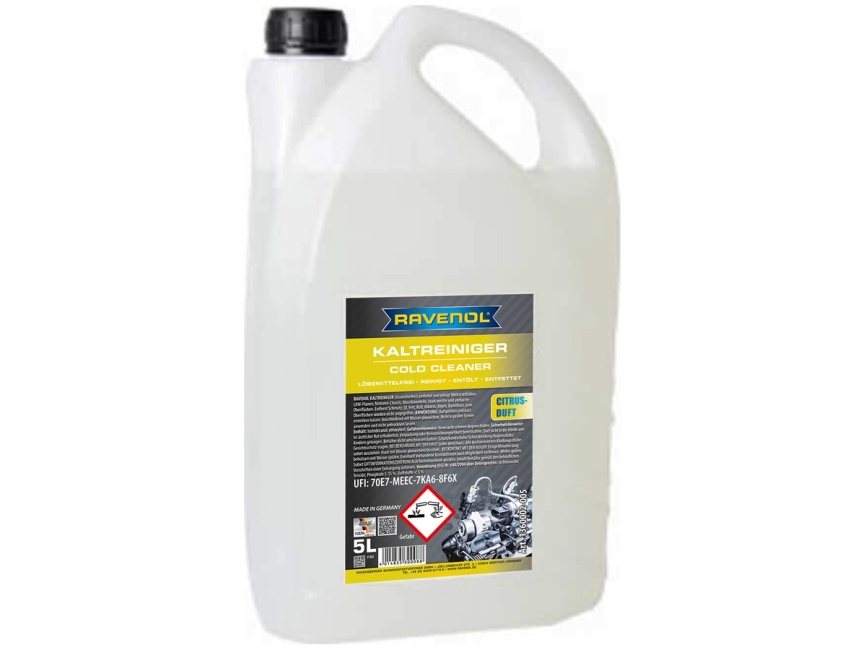 Средство для мойки с щелочью RAVENOL Kaltreiniger loesemittelfrei (5л) фото 1