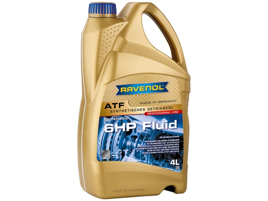 Трансмиссионное масло RAVENOL ATF 6 HP Fluid (4л) фото 1
