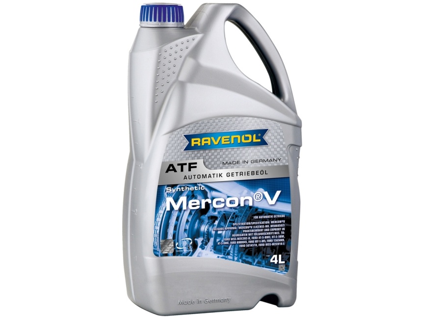 Трансмиссионное масло RAVENOL ATF Mercon V (4л) фото 1
