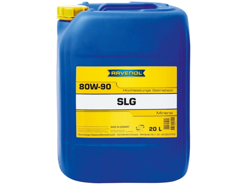 Трансмиссионное масло RAVENOL Getriebeoel SLG SAE 80W-90 (20л) фото 1