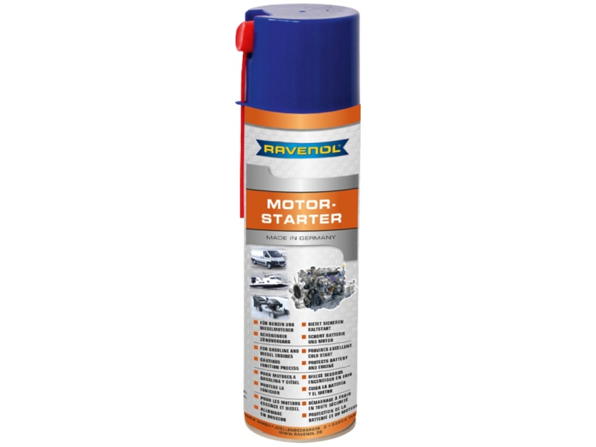 Средство Быстрый старт RAVENOL Motorstarter-Spray (0,4л) фото 1