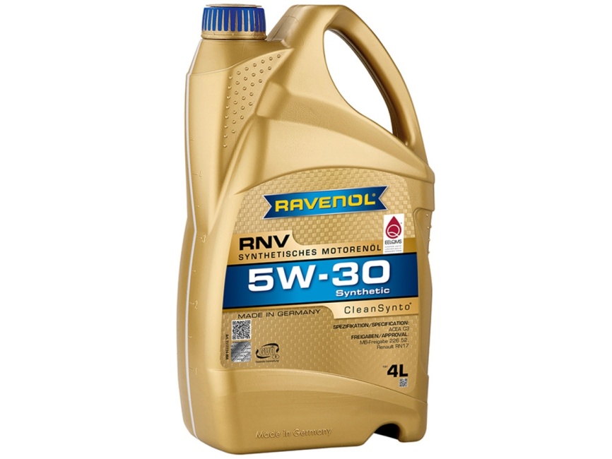 Моторное масло RAVENOL RNV SAE 5W-30 (4л) фото 1
