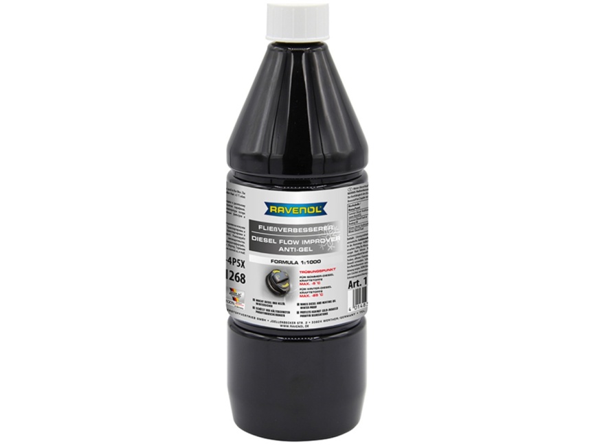 Присадка универсальная к диз. топливу RAVENOL Fliessverbesserer (1л) фото 1