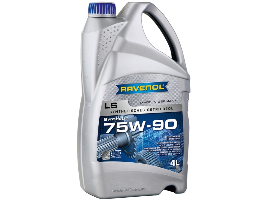 Трансмиссионное масло RAVENOL Getriebeoel LS SAE 75W-90 (4л) фото 1