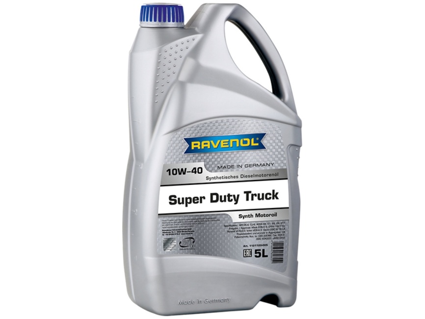 Моторное масло RAVENOL SDT Super Duty Truck SAE 10W-40 (5л) фото 1