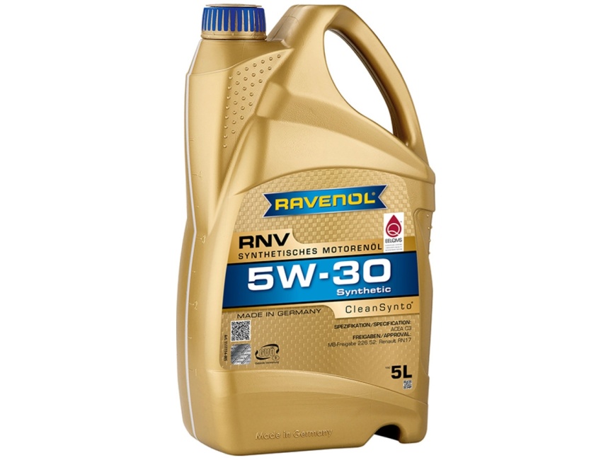 Моторное масло RAVENOL RNV SAE 5W-30 (5л) фото 1