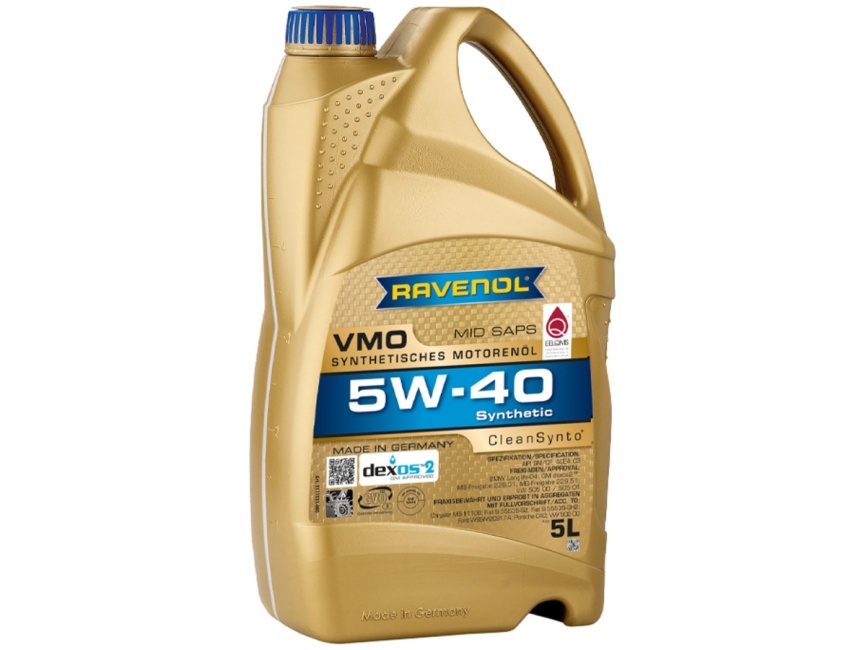 Моторное масло RAVENOL VMO SAE 5W-40 (5л) фото 1