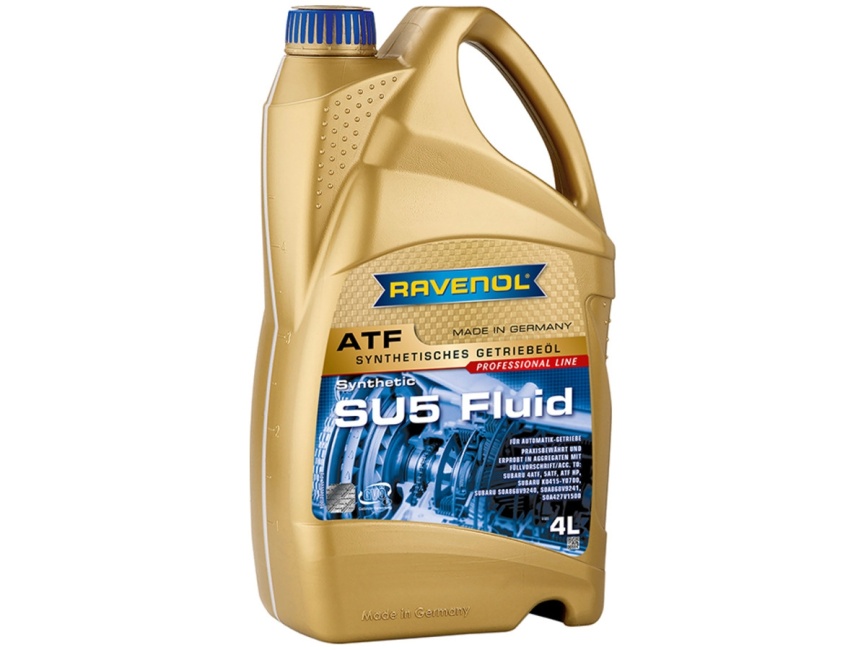Трансмиссионное масло RAVENOL ATF SU5 Fluid (4л) фото 1