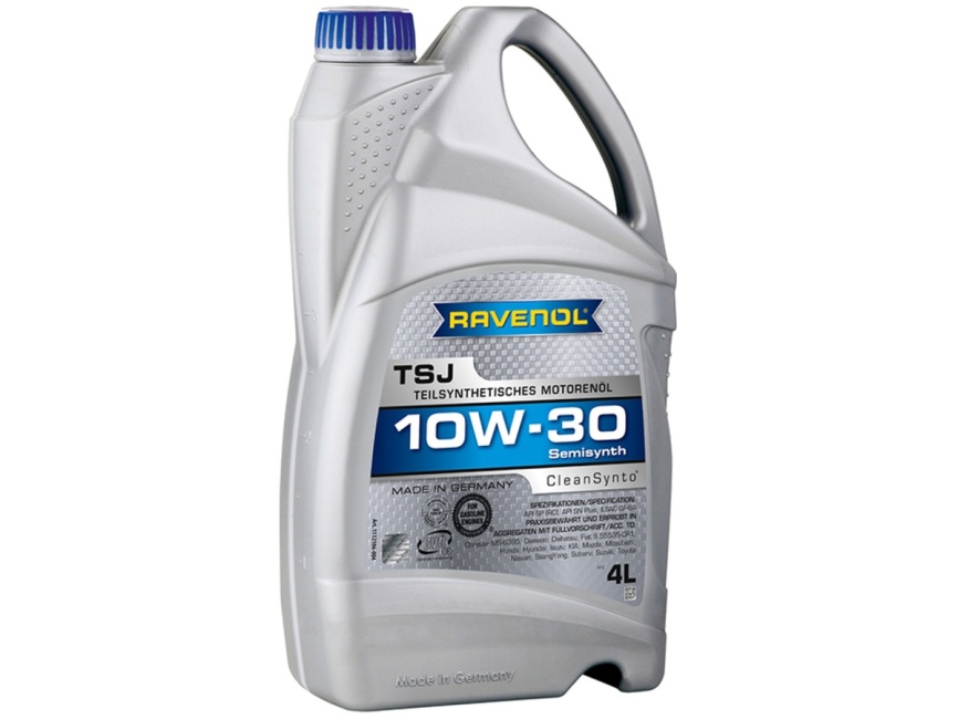 Моторное масло RAVENOL TSJ SAE 10W-30 (4л) фото 1
